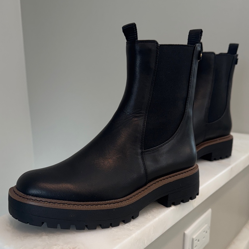 Sam Edelman Black Ankle Boots